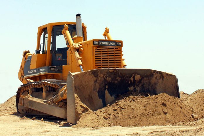 Бульдозер Zoomlion ZD320-3 с одностоечным рыхлителем