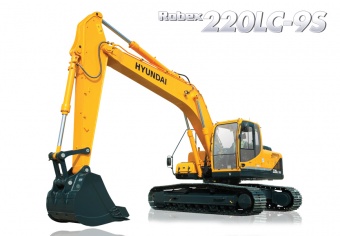 Гусеничный экскаватор Hyundai R220LC-9S