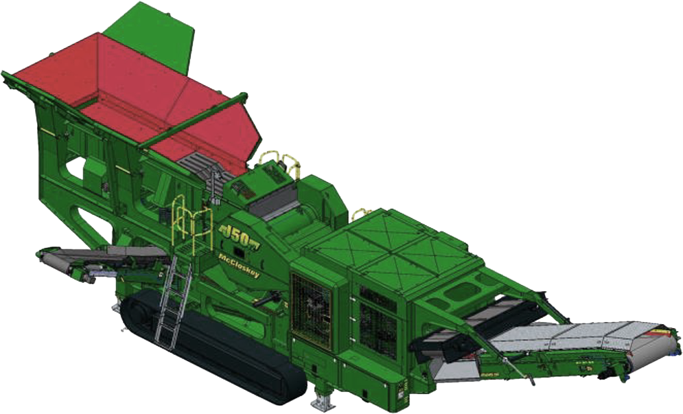 Аренда щековой дробилки McCloskey J50