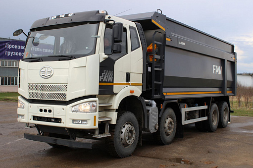 САМОСВАЛ FAW J6 CA3310 8Х4 EURO5 (НАРОЩЕННЫЙ КУЗОВ)