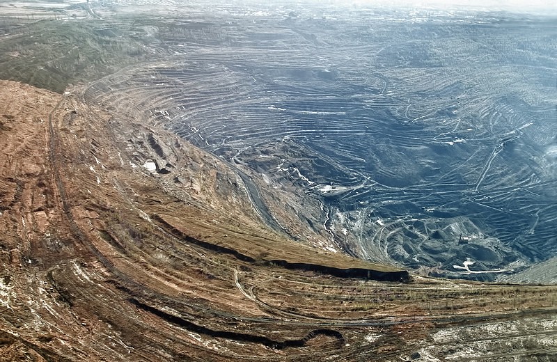 Коркинский угольный разрез фото