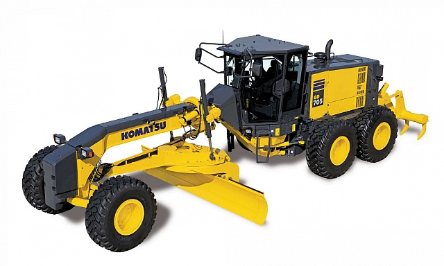 Грейдер Komatsu GD705A-5