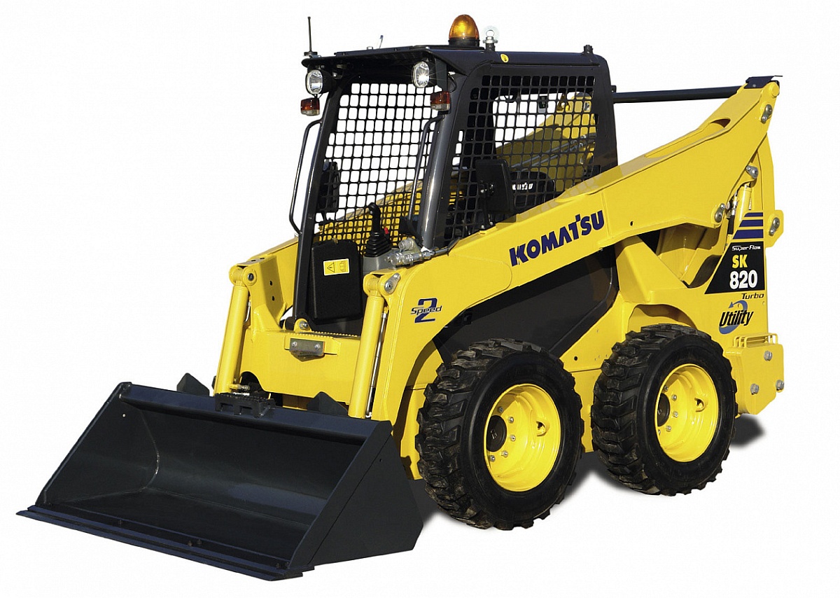 Погрузчик с бортовым поворотом Komatsu SK820-5E0